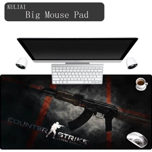 XGZ Cool Mouse Pad Gun Large Gaming Ak47 Ar15 Player Mat Keyboard Laptop Gamer Edge Control Gaming Mouse MousePad Game for Csgo