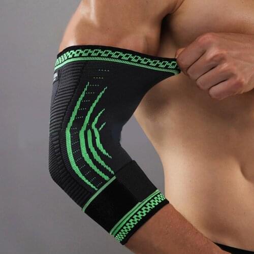 1 Pcs JINGBA Elbow Support Brace Soft Elastic Nylon Adjustable Breathable Elbow Sleeve for Sport Protective Gear