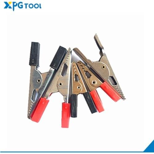 1PC 35MM Nickel plating Small 028 Fish Clip Battery Clip Small Alligator clip Environmental protection Spot Wiring