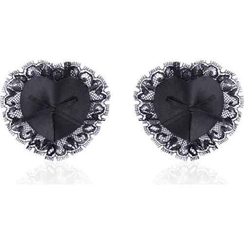 1Pais Womens Breasts Stickers Invisible Breast Lift Tape Bra Pads Nipple Cover Chest Paste heart style New Hot Selling