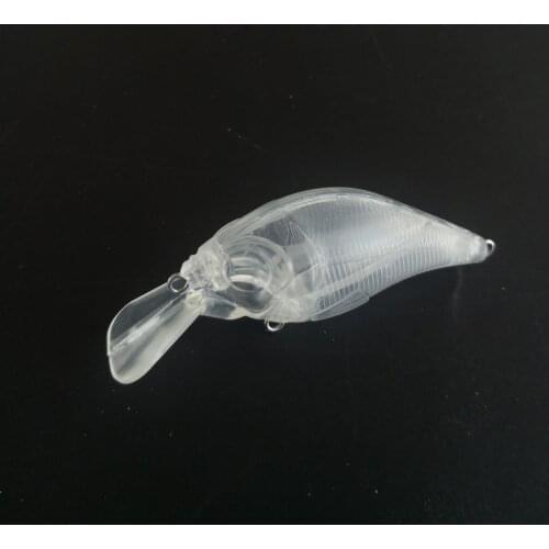 10pcs Unpainted fishing lure blank Crank bait 60MM 11G lure body 6041