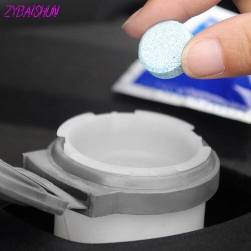 6 pcs. New car windshield cleaner safe compact soda tablet for BMW all series 1 2 3 4 5 6 7 X E F-series E46 E90 X1 X3 X4 X5 X6