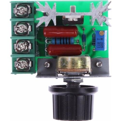 AC 220V 2000W SCR Voltage Regulator Speed Controller Dimmer