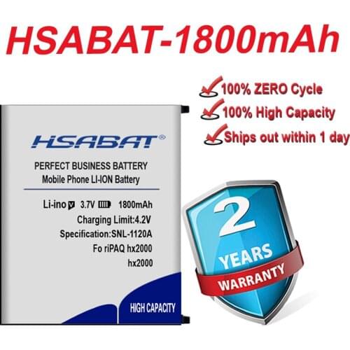 Top Brand 100% New Battery for HP iPAQ hx2000,hx2100,hx2110,hx2115,hx2190,hx2195,hx2400,hx2410,hx2415,hx2490,hx2495,hx2700