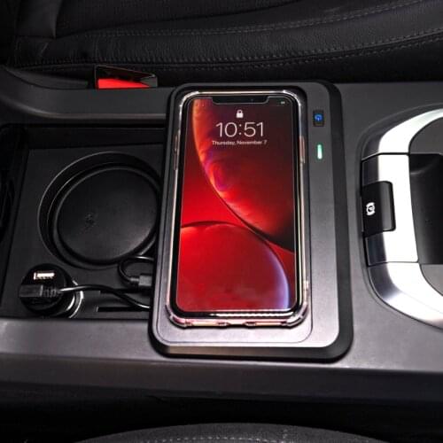 Car wireless charger for Range Rover Discovery Sport 2015 2016 2017 2018 2019 QI wireless charging phone charger charging plate