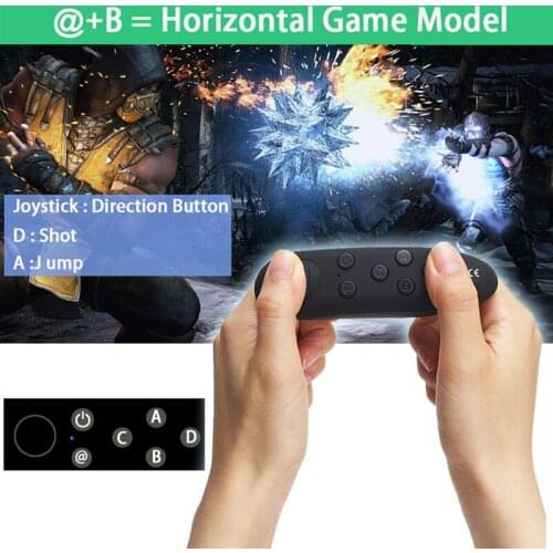 Wireless Bluetooth Gamepad Update VR Remote Controller For Android Joystick Game Pad Control For 3D Glasses VR BOX Shinecon
