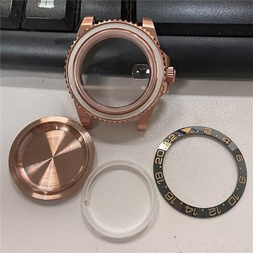 For Mingzhu 2813 Movement Watch Case Replacement Case for Miyoda 8215, 8205, 8200 Movement Watch Accessories