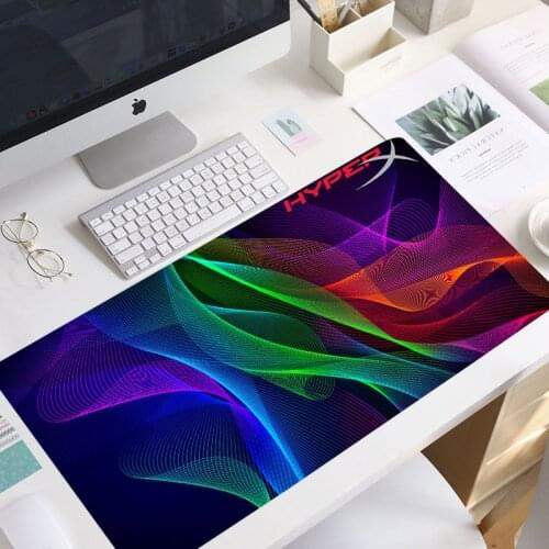 HyperX logo Mouse pad 70x30cm Fury Professional E-sports gamers speed mini pc Gaming non-skid keyboard laptop mouse pad gift