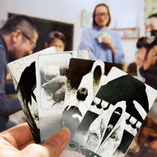 Suspense Tarot Cards Murder Of Crows Interactive Board Games Tarot Cards Cards Full English Version Family Party Game Card New