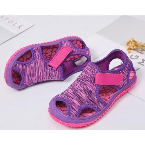 Summer Toddler Infant Kids Baby Girls Boys Breathable Non-slip Mesh Soft Sole Beach Sport Outdoor Sneakers Sandals Shoes#g4