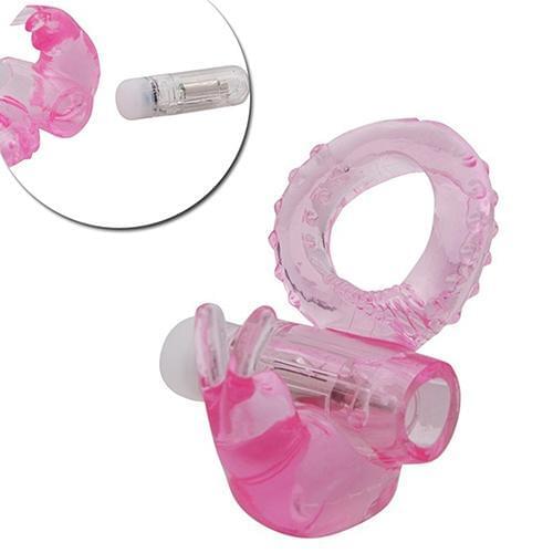 Men\s Silicone Rabbit Style Vibrating Cock Penis Ring Massager Adult Sex Toys for manMaximum intensity with minimum noise