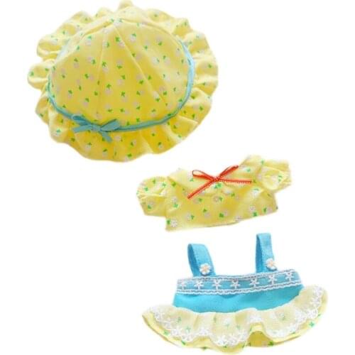 [MYKPOP]KPOP Dolls Clothes & Accessories: Clothes 3pcs Set for 20cm Dolls(without Doll) Fans Collection SC21080812