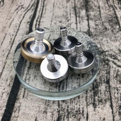 New Lightweight Stainless Steel Brass Fun EDC Finger Rotator Adult Decompression Finger Spinner ADHD Anti-stress Toy