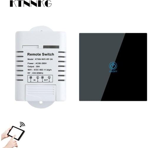 30A Basic Wifi Switch Smart Home Remote Control Intelligent Wireless Relay Universal Receiver Work with Alexa Google 110V 220V