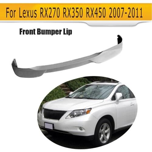 PU car front lip auto front bumper spoiler lip fit for Lexus RX270 RX350 RX450 2007-2011