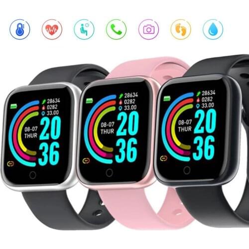 Y68 Smart Watch Men Women Wristwatch d20 Wholesale Smartwatch D20 pro Sport Waterproof Watch Fit Android Smartbracelet Pedometer