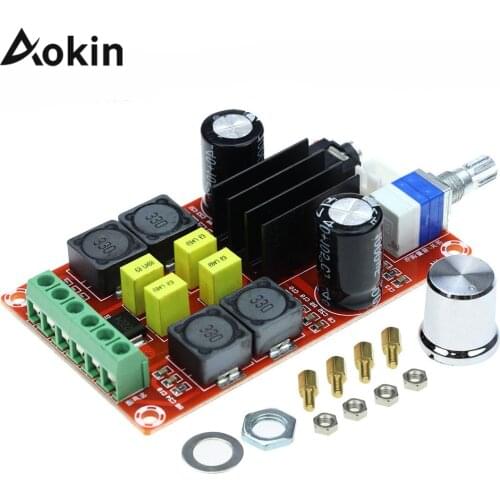 2*50W TPA3116 2.1 Digital Audio Amplifier Board XH-HM189 TPA3116D2 Subwoofer Speaker Power Amplifiers DC 5V-24V