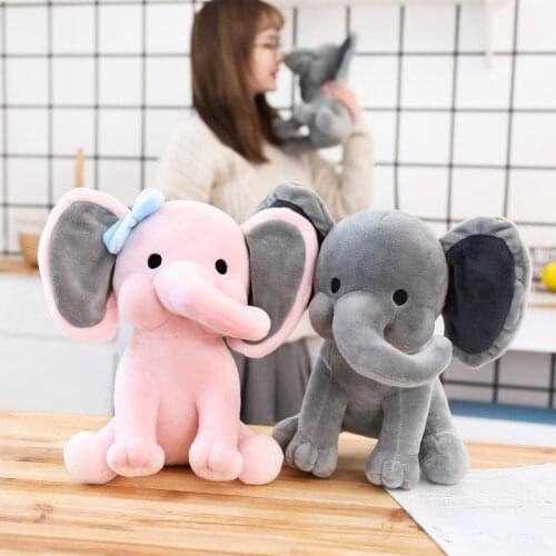 25 cm new Plush Toys Elephant Soft Stuffed Plush Animal Doll for Kids Birthday Christmas Gift M149