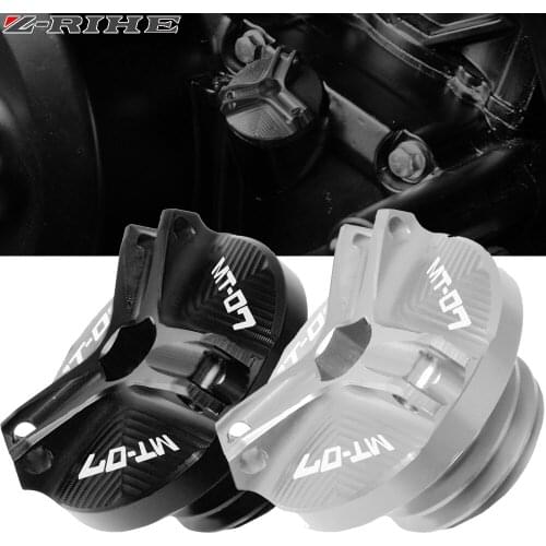 Motorcycle Accessories FOR MT-07 CNC Oil Filler Cap Plug For Yamaha MT-07 MT07 Tracer FZ07 2014-2017 2018 7 Colors For Option