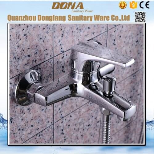 Free shipping Luxury bathroom shower faucet of single handle hot cold shower mixer tap with solid brass shower faucet