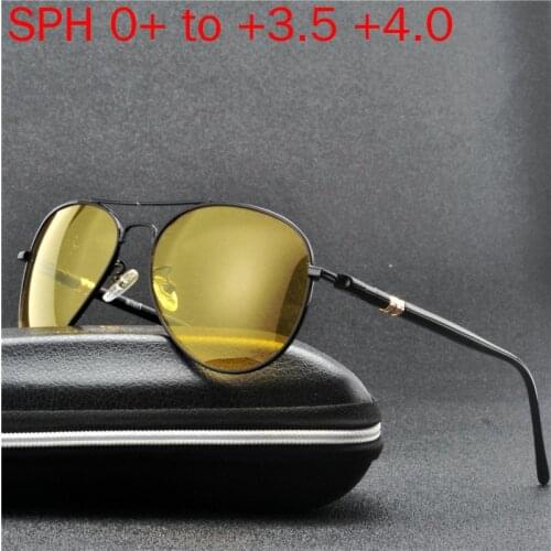 Bifocal Reading Glasses Men Driving Diopter Sun Glasses Male Multi-focus Night Vision Sunglasses Presbyopic Eyeglasses + 1.5 NX