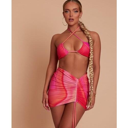 Bundchen Striped Swimwear