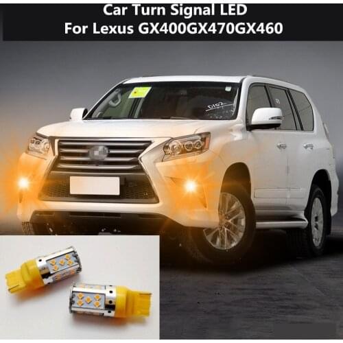 Car Turn Signal LED For Lexus GX400 GX470 GX460 Command light headlight modification 12V 10W 6000K 2PCS
