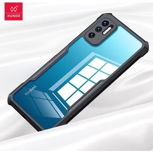 For Redmi Note 10S Case, Xundd Shockproof Case For Xiaomi Redmi Note 10 S Cover Transparent Dustproof Anti-Fingerprint Shell