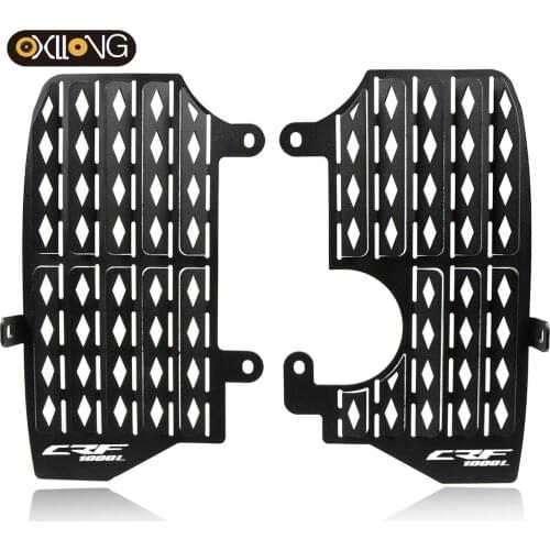 For Honda Africa Twin CRF1000L Sports ADV 2016 2017 2018 2019 Motorcycle Radiator Grille Guard Cover CRF 1000 L Africa Twin