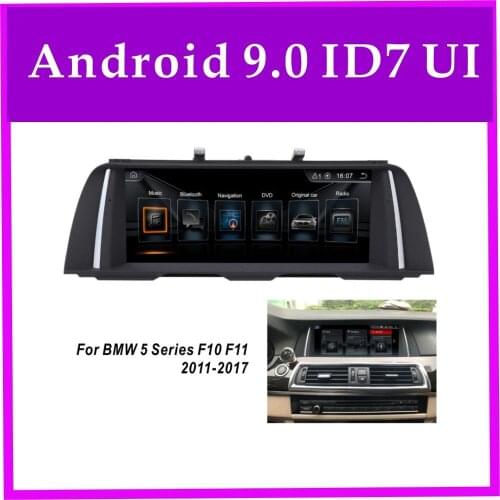 JSTMAX 10.25" Android 9.0 Car GPS Navi Radio PX6 player For BMW 5 Series F10 F11 2013 2014 2015 2016 2017 NBT FM BT DAB