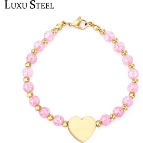 LUXUSTEEL Beaded Bracelets