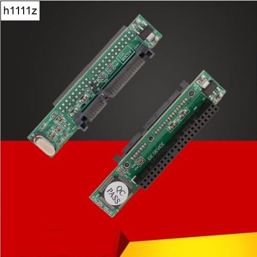 New 2.5" Female 44 pin IDE to 7+15 22 pin Male SATA Hard Drive Disk Adapter Converter 2.5" IDE to SATA Male for Laptop HDD ONLY