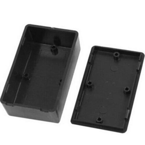 100x60x25mm Plastic Electronic Project Box Black DIY Enclosure Instrument Case Electrical