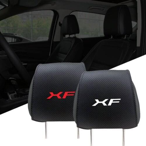Car Seat Cushion Pad For Jaguar Xf Accessories Auto Seat Cover With Pockets Carbon Fiber Anti-Dirty Protector Car Gadgets