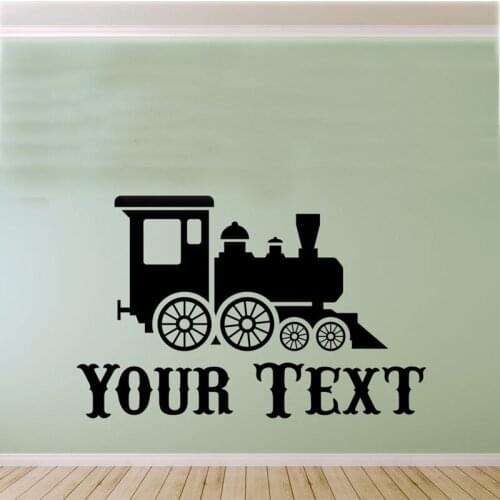 Construction equipment wall decal- Happy Crane Truck Cartoon sticker art, boys room decal, A14-012