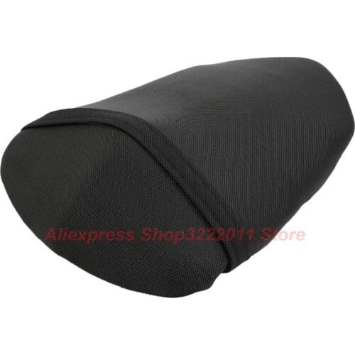 Motorcycle Rear Leather Pillion Passenger Seat Black Back Cusion Cover For Kawasaki Ninja EX250 EX250R 2008 2009 2010 2011 2012