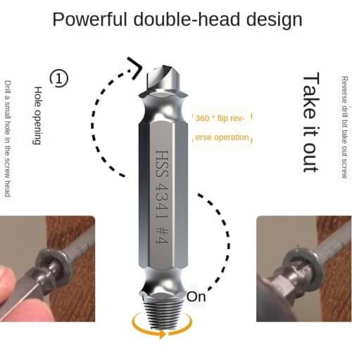 1 Set Take the screw thread taker accessories slip nail slip slip wire take reverse rusty slip wire bad anti tooth double head