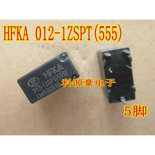 Auto Relays HFKA 012-1ZSPT(555) PIN-5 Car Relay Parts Accessories