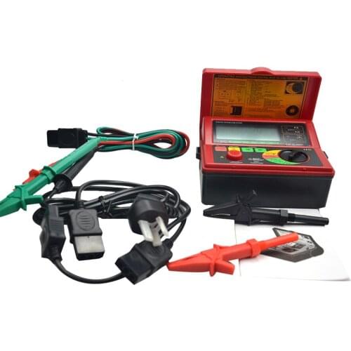 AR5406 Leakage Switch Tester Digital RCD ELCB Tester 10/20/30/200/300/500mA Holdpeak Insulation Electrical Arc Generator