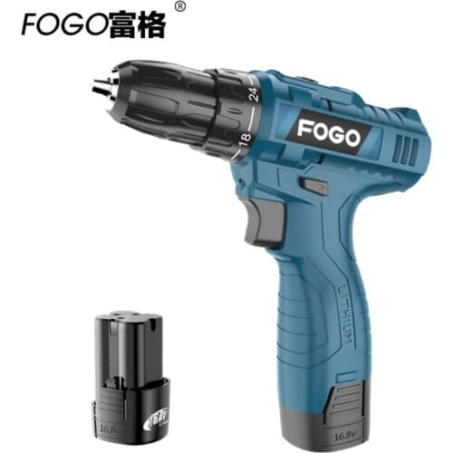 16.8V lithium battery Woodworking multifunctional cordless drill driver Parafusadeira Furadeira electric screwdriver power tool