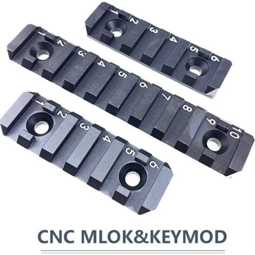 Gel Ball Blaster Toy gun Keymod MLOK cnc general metal fishbone rail strip M4 model accessories