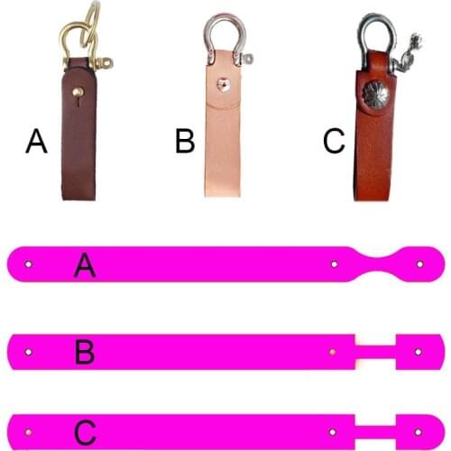 MESOPOTAMIA DIY Scrapbooking Keychain Wooden Dies Fit Bigshot Machine Artistic Woods Key Dies Cutting EVA Cloth Leather