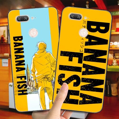 New Anime Banana Fish Ash Lynx Eiji Okumura Cosplay Phone Case Cover for iPhone Samsung 56789 Plus X Note P9 Lite Props