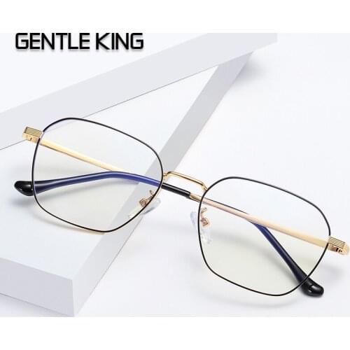 GENTLE KING Blue Light Blocking Glasses Women Men Anti Eye Frame Computer Glasses Anti Blue Rays Gaming Eyewear UV400