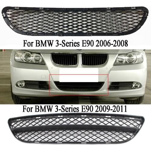 Front Lower Bumper Grille Pre-facelift For BMW 3-Series E90 2006 2007 2008 2009 2010 2011