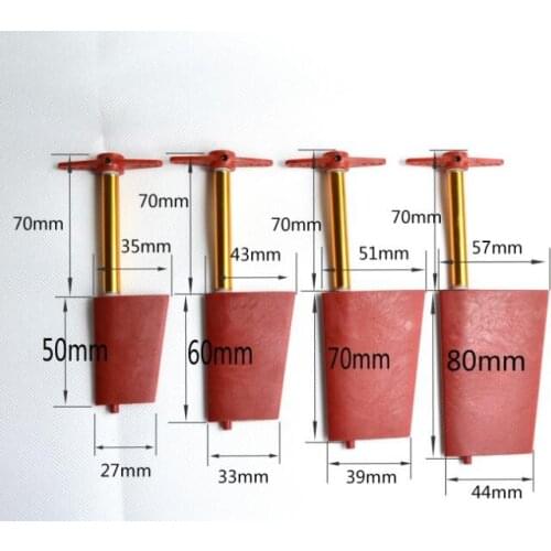 Boat Model Large Rudder Glass Fiber Reinforced Nylon Steering Wheel 50/60/70/80mm For RC Boat Model/Feeding/Bait Boat Model