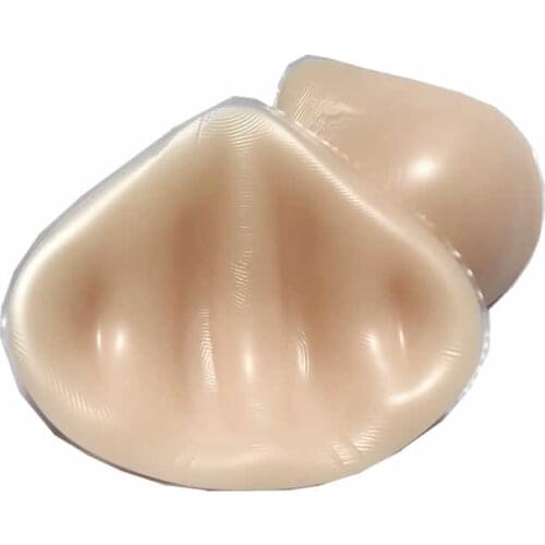 380g securely to the body triangle breast cancer Silicone Breast Forms Prosthesis Mastectomy