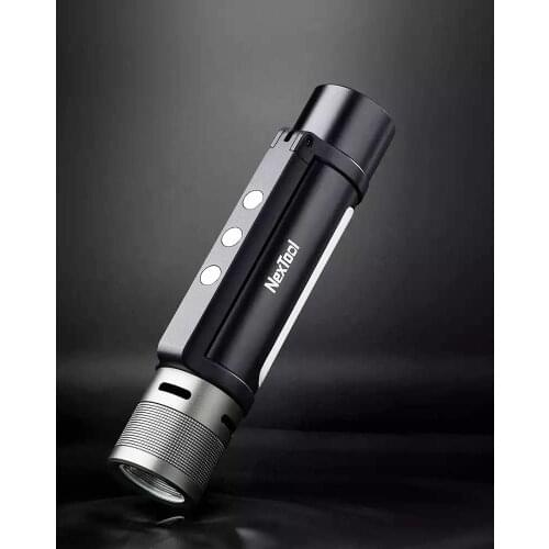 Xiaomi NexTool Outdoor 6 in 1 LED Flashlight Ultra Bright Torch Waterproof Camping Night Light Zoomable Portable Emergency Light