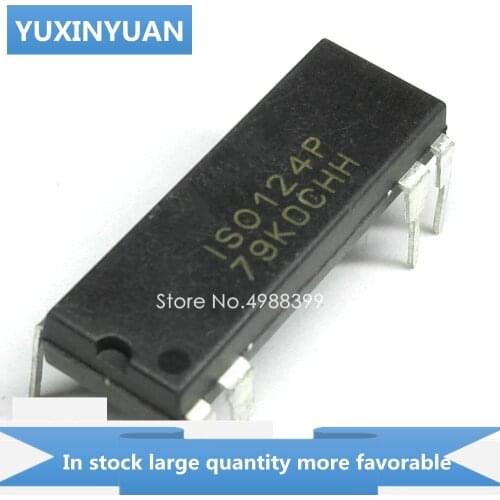 YUXINYUAN 10PCS/LOT ISO124P ISO124 ISO 124P SO124P O124P DIP8 in stock in stock