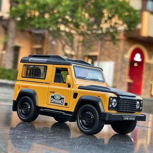 1:32 Land Rover Defender 110 SUV Toy Alloy Car Diecasts & Toy Vehicles Car Model Miniature Scale Model Car Toys For Kids Gifts